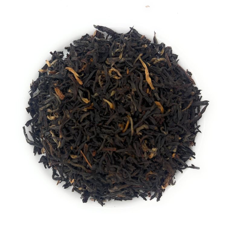 Image of Siyacha Tea Assam Orthodox Second Flush Black Tea, 1KG, Loose Leaf Blend SFTGFOP1 Golden Tips Gingia Garden Premium Chaipatti, Makes 500 Cups (Approx)