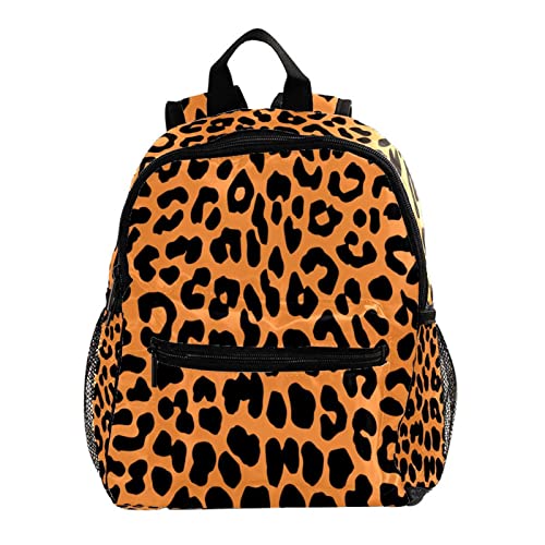 Sac à dos imprimé léopard 30,5 cm au design multicolore original et mixte