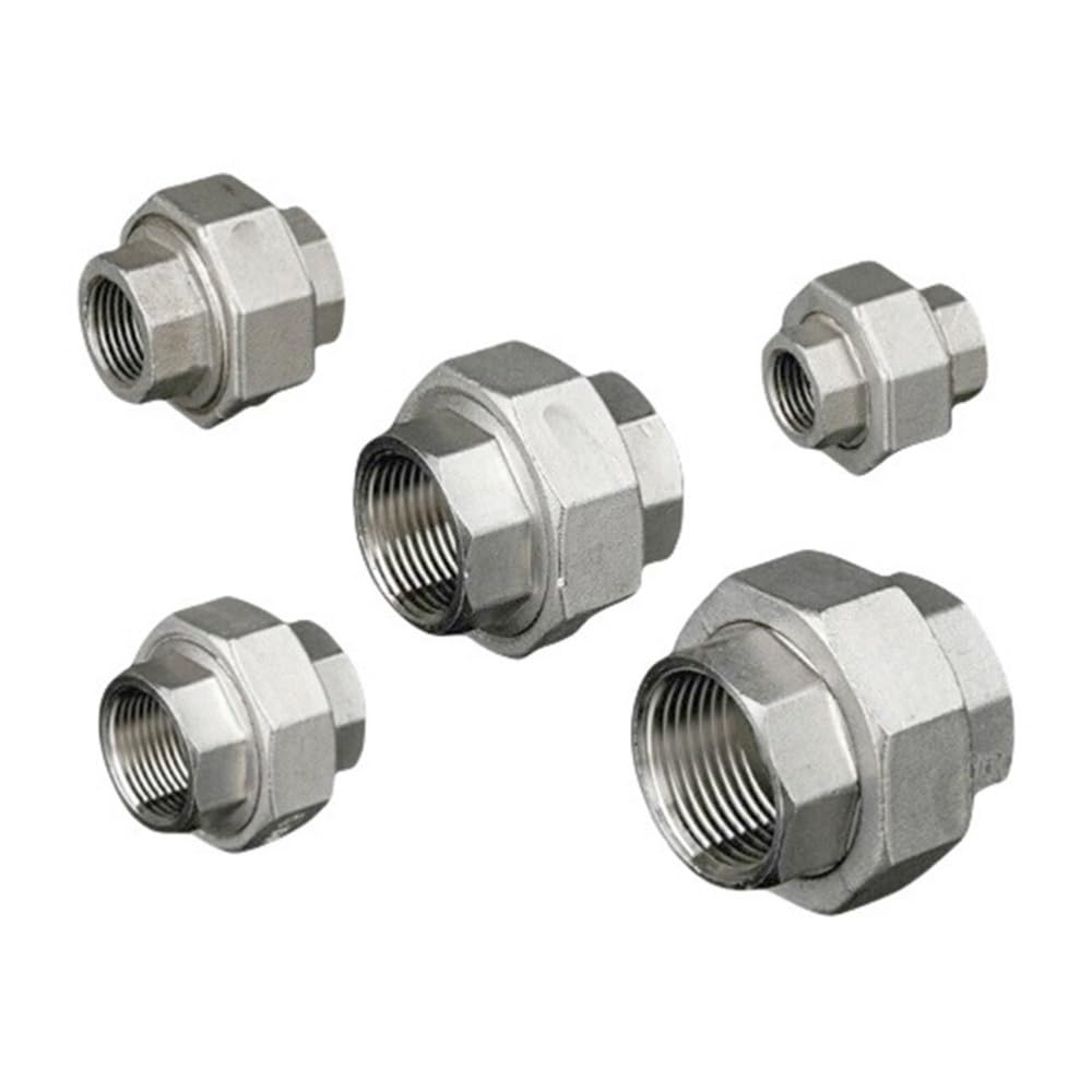 Raccord fileté NPT haute résistance en acier inoxydable 304/316 épais for conduite d'eau, 1 pièce(10PCS DN8 304)