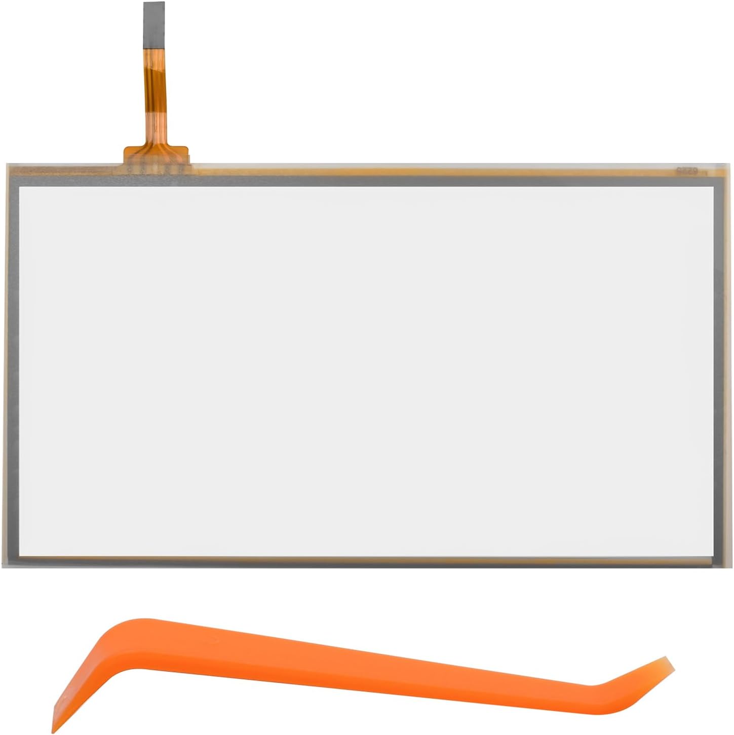 6.1 inches 4 Pin Touch Screen Digitizer Glass on Navigation Radio without LCD Compatible with 4Runner 2011-2020, Camry 2012-2017, Corolla 2012-2013, Highlander 2012-2019 Replaces LQ061Y5DG03