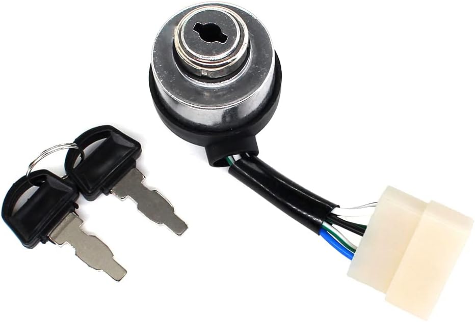 Amazon.co.jp USPEEDA イグニッションキースイッチ Harbor Freight Predator 電動スタートエンジンジェネレーター用 車＆バイク