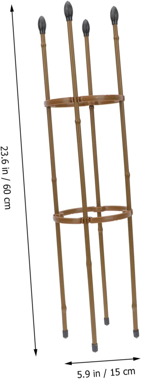 BESPORTBLE Simulation Bamboo Climbing Rack Frame Flower Climbing Trellis Plant Support Stand
