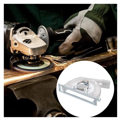 Cubierta antipolvo for amoladora angular de 100 y 125 mm con adaptador para disco de sierra 4