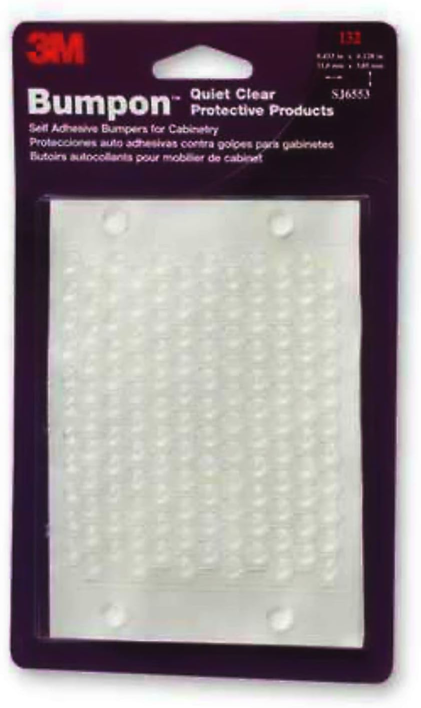Sj6553 Bumper Self Adhesive 0.120 in H Pk132