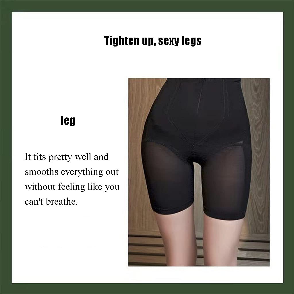 Short Gainant Taille Haute pour Femme avec Fermeture éclair et Levage des Hanches Sexy (Couleur : Noir, Taille : M)