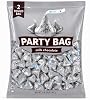 Besos de Chocolate con Leche Clásico Envueltos en Papel Plateado - 2 libras aproximadamente 180 piezas de dulces de chocolate envueltos individualmente - Ideal para picar y compartir con familia y amigos - Dulces de Halloween, dulces a granel envueltos individualmente, ideal para fiestas y regalos (Paquete de 180) 2