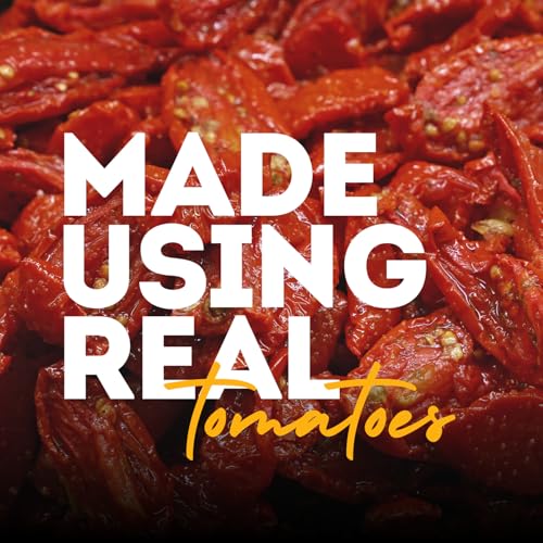 Image of Kitchen Secret Sundried Tomato Red Pesto 180g - for Pasta, Spaghetti, Pizza, Sandwiches, Wraps, Quality Ingredients, No Preservatives, Taste of Italy