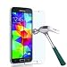 Galaxy S5 Screen Protector,TANTEK [Bubble-Free][HD-Clear][Anti-Scratch][Anti-Glare][Anti-Fingerprint] Premium Tempered Glass Screen Protector for Samsung Galaxy S5,[Lifetime Warranty]-[1Pack]