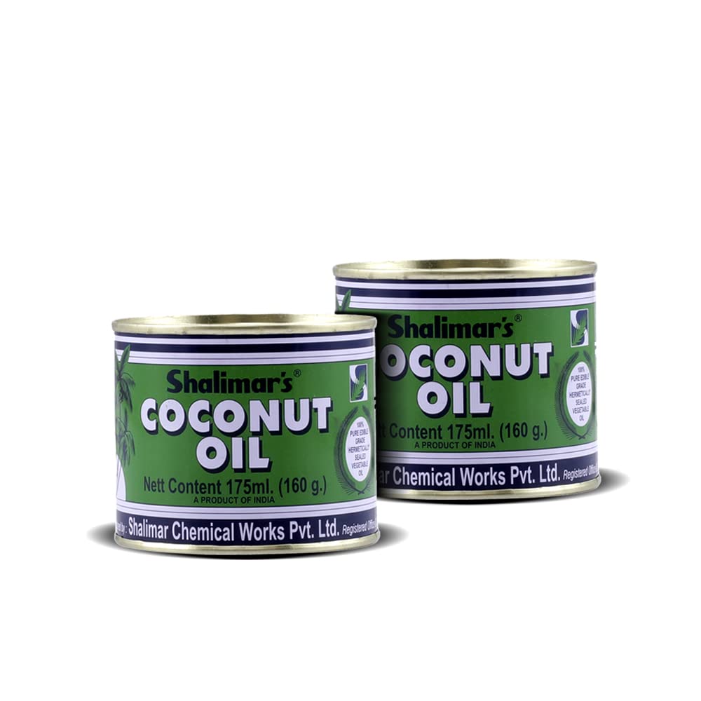 See full amazon price history chart for SHALIMARS Pure Coconut Oil Tin 175Ml Pack Of 2 SHALIMARS Pure Coconut Oil Tin 175Ml Pack Of 2 (B0D3ZBTS5Y) Amazon Price History, Amazon Price Tracker
