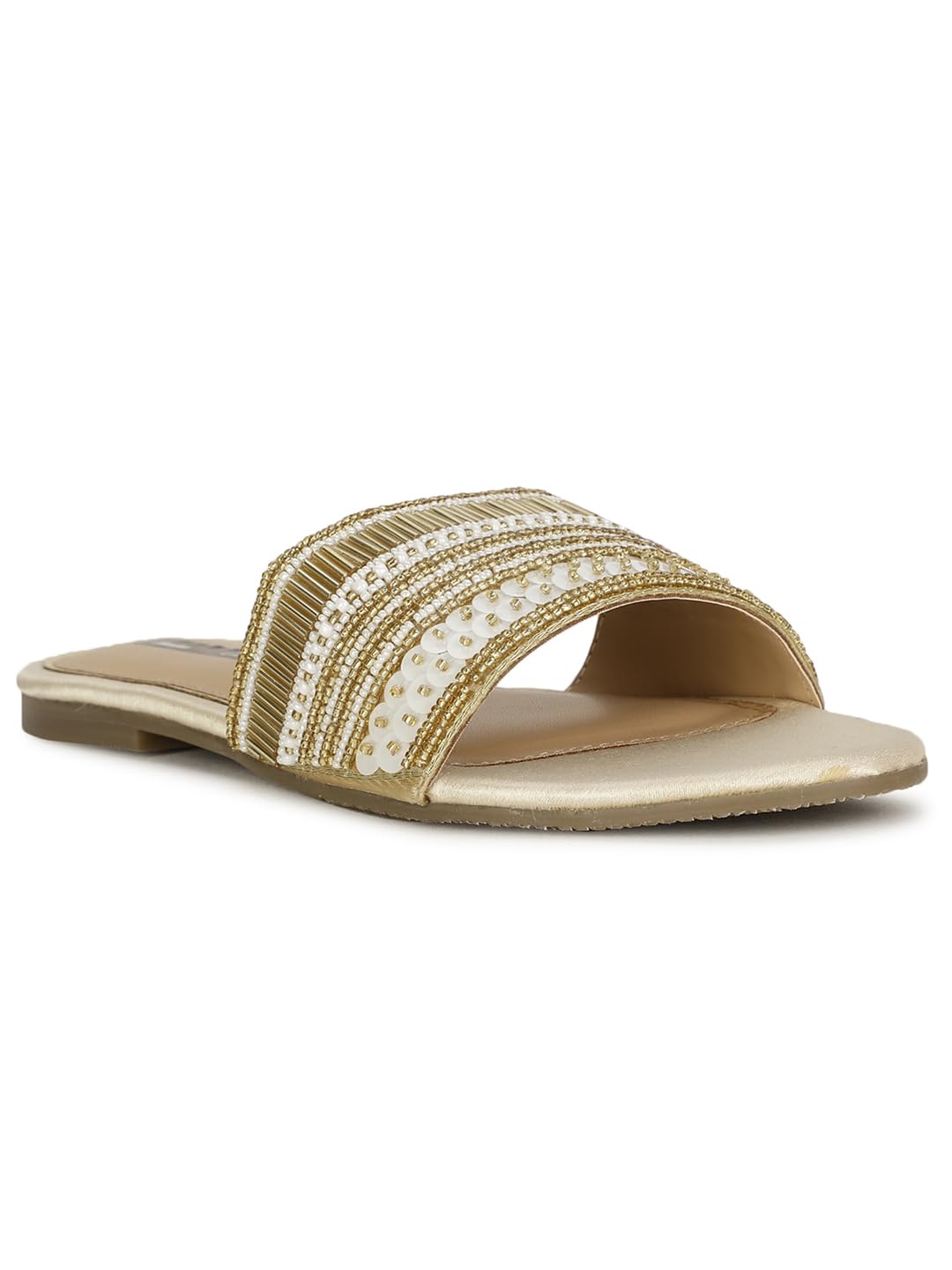 Marie Claire Women LYNN FLATS E 23 Beige Slipper UK 6 (5798051)