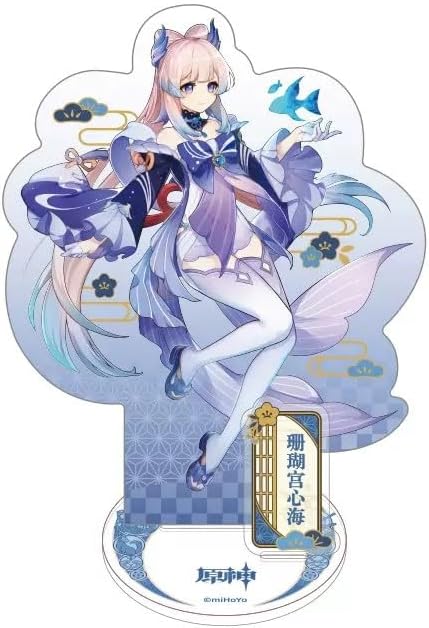 Inazuma Series Acrylic Stand Desktop Ornament Figurine Kokomi Official Merch Standee