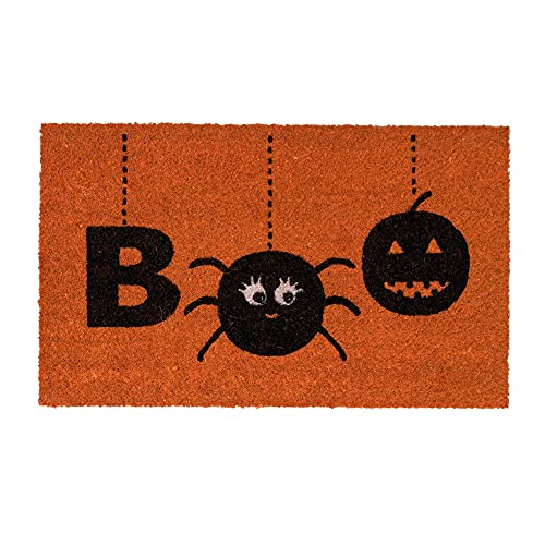 NINAMAR Door Mat Halloween Boo - Natural Coir - 29.5 x 17.5 inch NINAMAR Door Mat Halloween Boo - Natural Coir - 29.5 x 17.5 inch