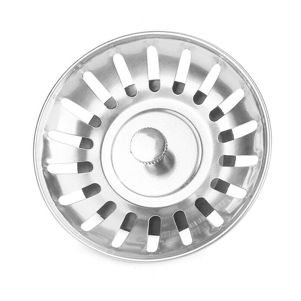 1PC Steel Kitchen Sink Stopper Plug For Bath Cover Drain Strainer Sink Drainer Rubber Basin Water