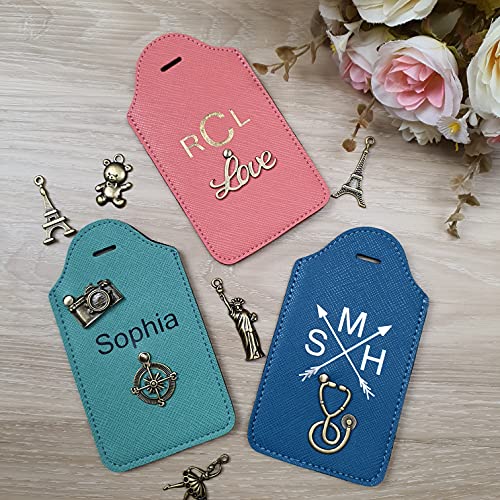 Amazon personalized luggage tags Clearance