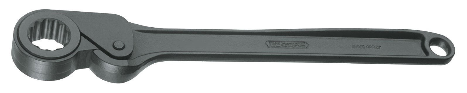 Cliquet à roue libre 12" bague profil UD 24 mm outillage serrage manuel