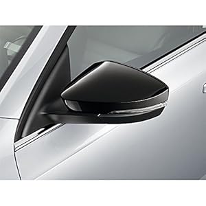Skoda 5E0072530B Spiegelkappen Schwarz