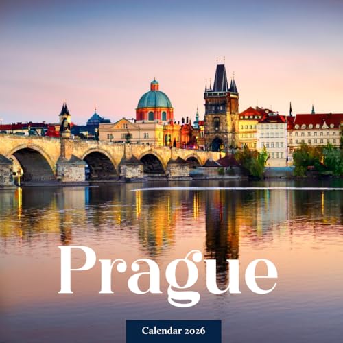 Prague 2026 Calendar: Historic Architecture and Cityscape Photography