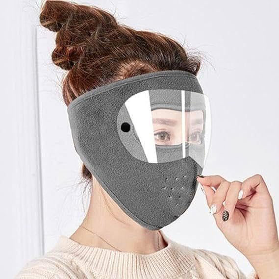 la neelja Face Mask Windproof Full Face Mask Anti Fog Removable Eye Protection Screen Summer Keep Warm for Women and Men - 1Pcs-picture-56