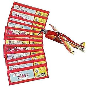 JT Set glijvliegtuigen, de klassieker voor de kinderverjaardag, piepschuimvlieger, afzonderlijk verpakt, voor Tombola…