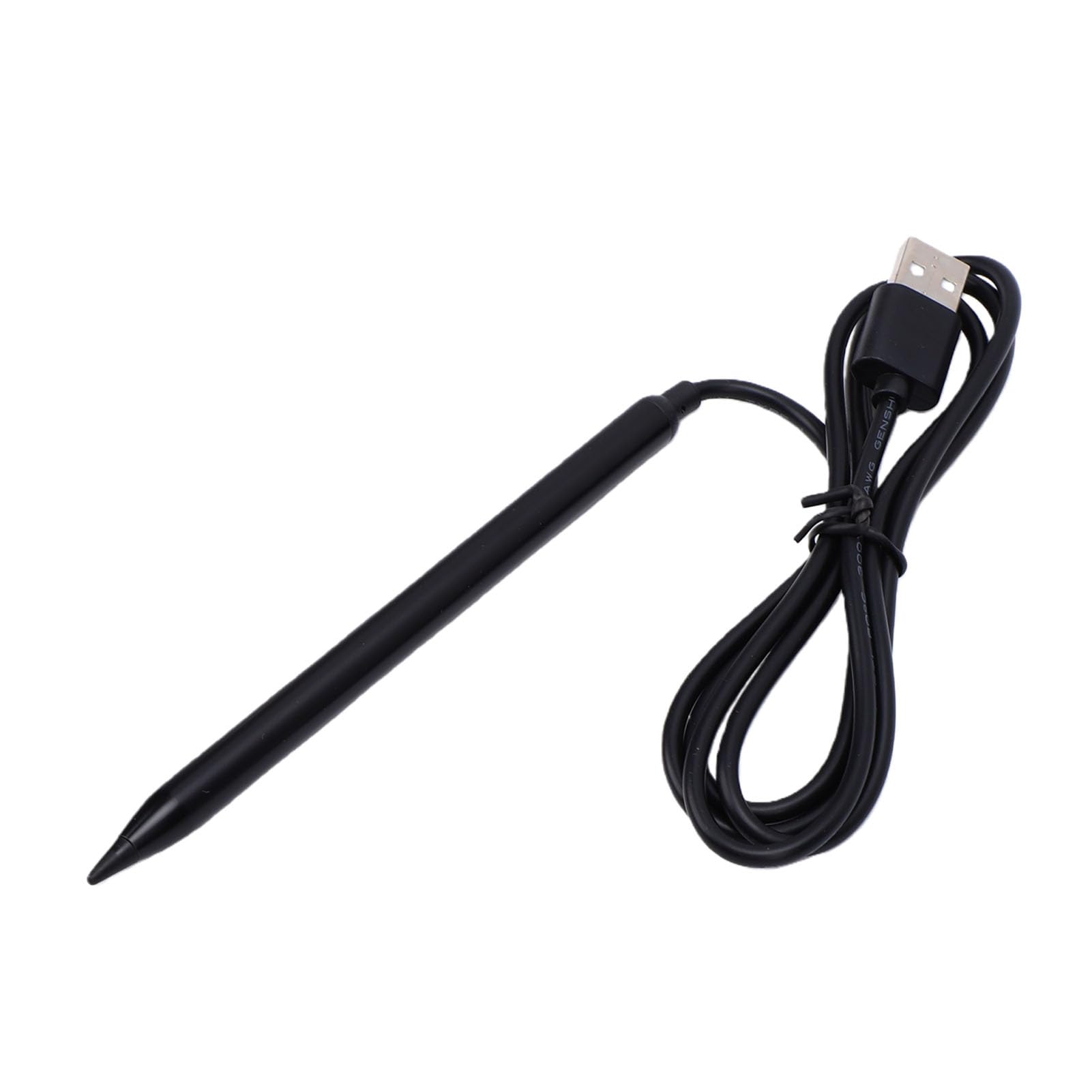 Ejoyous Lápiz Táctil Capacitivo, con Cable USB de 1 M (0442 Black USB