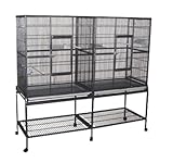 Neu Zoo-Shop Doppel Voliere Birdiemaxx 164x54x156cm