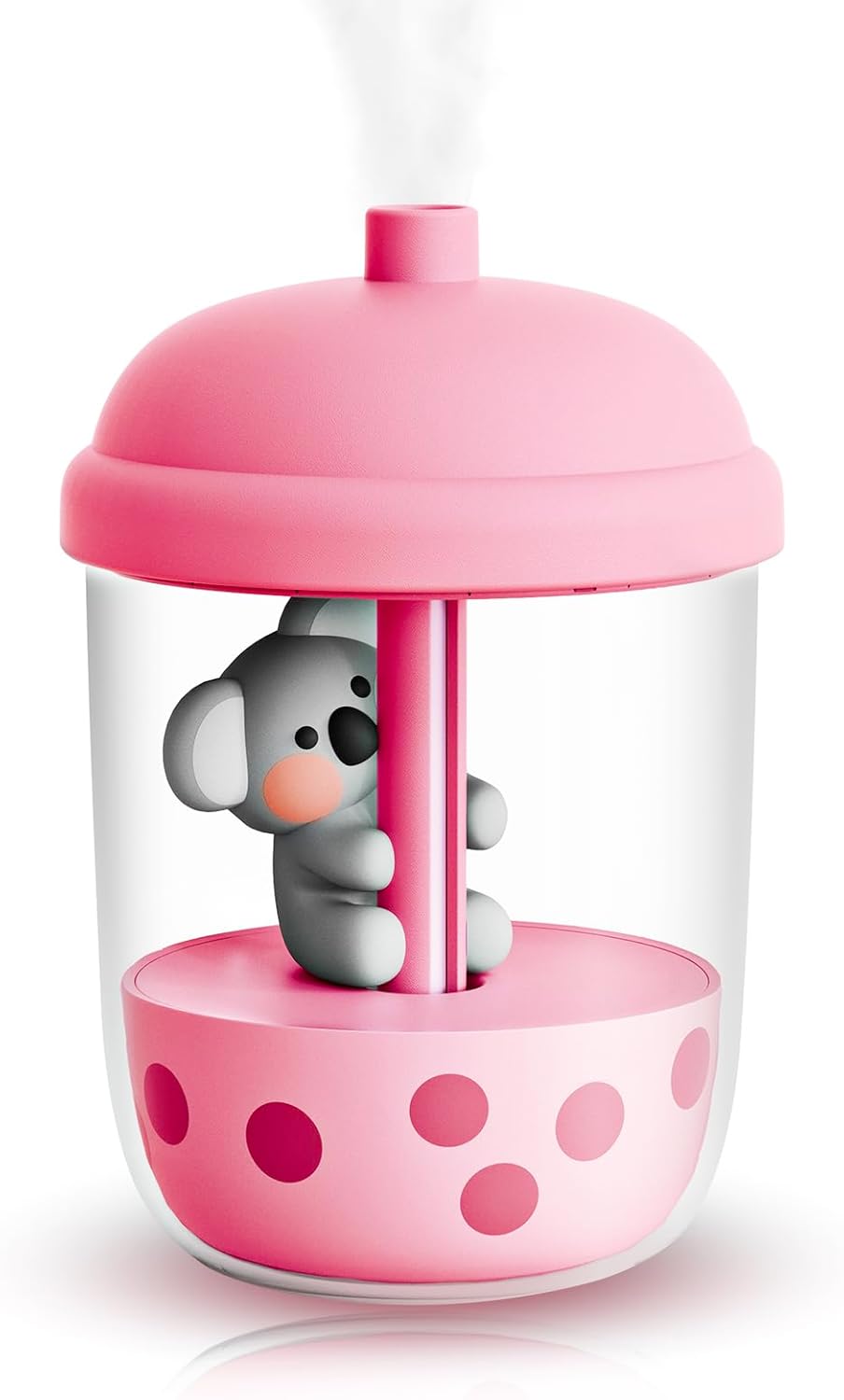 Portable Humidifier, 450ml Cute Small humidifier with Koala