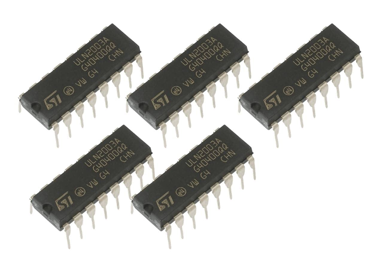 See full amazon price history chart for ILTPL - (Pack of 5) ULN2003 Motor Driver IC | ULN2003 IC-HIGH Voltage & Current Transistor Array DC & Stepper Motor Drive ILTPL - (Pack of 5) ULN2003 Motor Driver IC | ULN2003 IC-HIGH Voltage & Current Transistor Array DC & Stepper Motor Drive (B0BYV8MNH3) Amazon Price History, Amazon Price Tracker