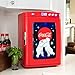 Coca-Cola 25L Retro Mini Fridge Polar Bear Design Portable Cooler/Warmer for Snacks Drinks Skincare Cosmetics with AC DC Capable Ideal for Bedroom Office Dorm Travel