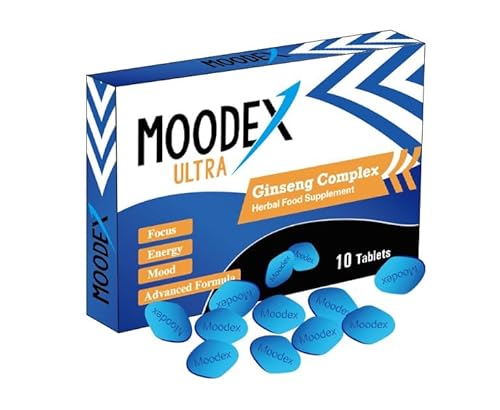MOODEX Ultra Extra Strong 500MG | Maximum Duration, Immediate Effect, Without Contraindications, 100% Natural LIBIDO Booster for Men