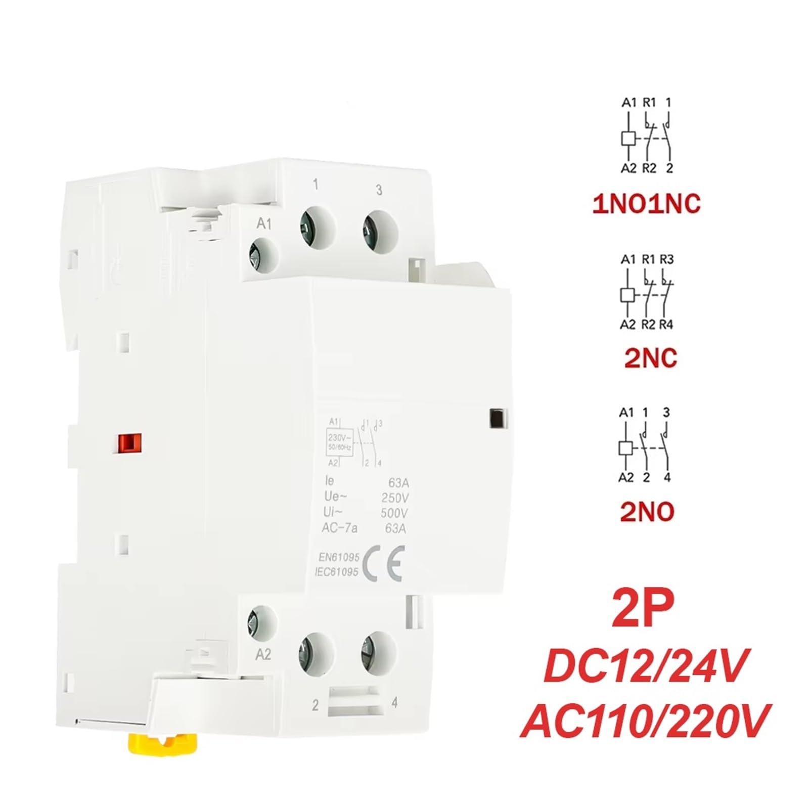 Din-Schienen-Haushalts-Wechselstrom-Modular-Schützschalter-Controller