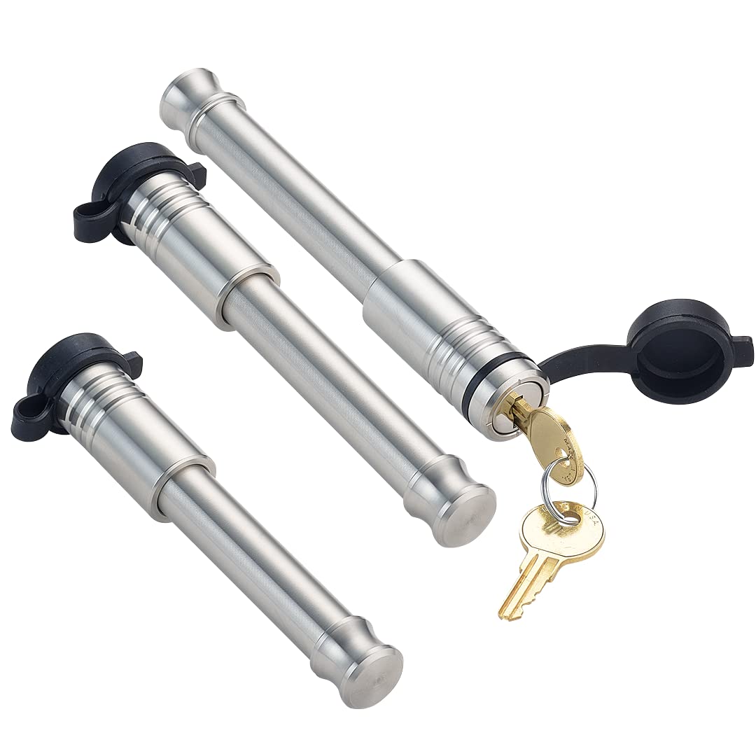 InfiniteRule Security61650 | 3 Pack Mixed 2.0 - Keyed Alike, Hitch Locks (Fits: Gen-Y Hitch - 10K LB & 16K LB Series & 2" Receiver)