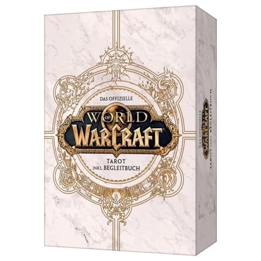 World of Warcraft – Das offizielle Tarot: 78 Tarotkarten und Begleitbuch für Anfänger und Fortgeschrittene. Inklusive Legesystemen. Schönes Geschenk für alle WOW- und Gaming-Fans