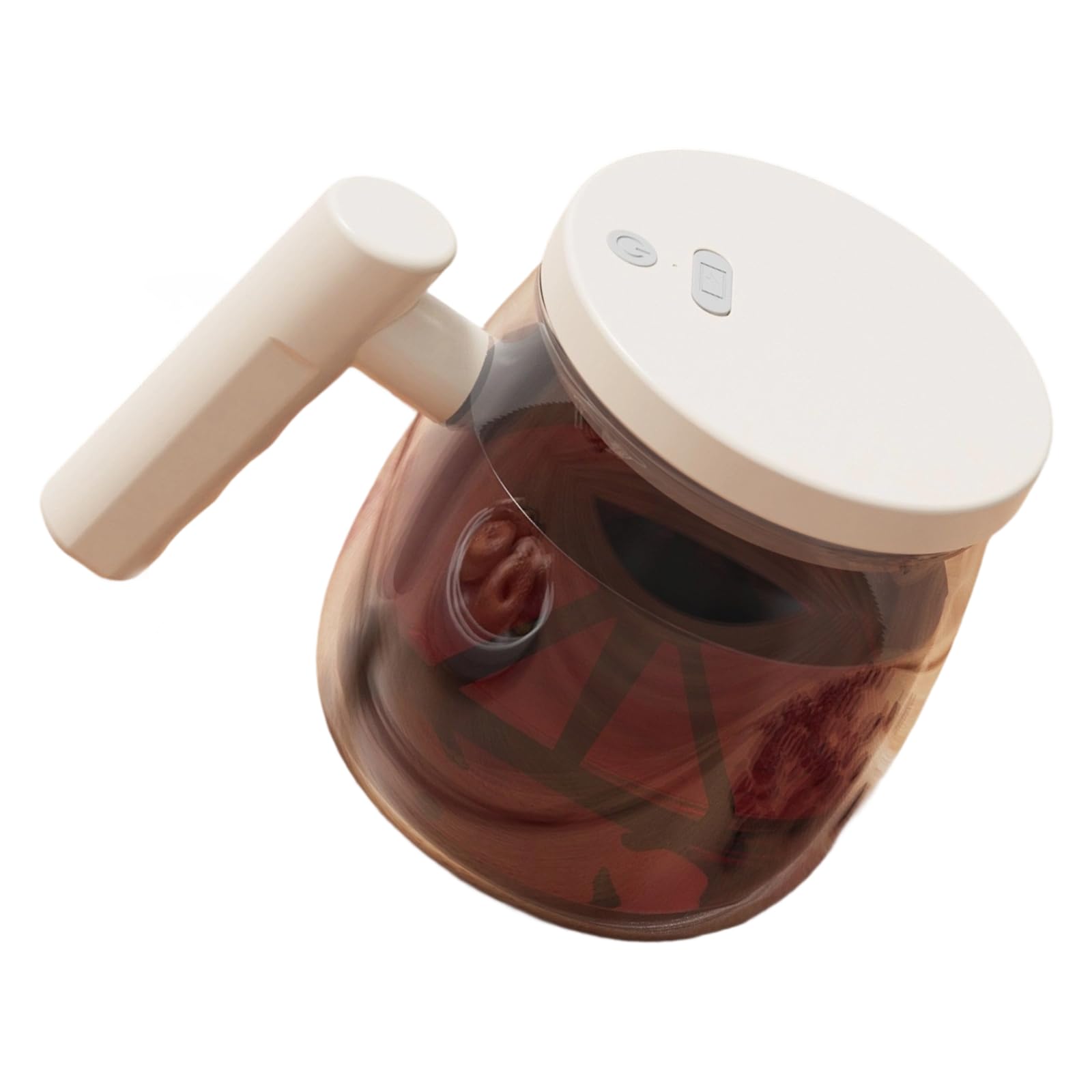Tasse à café de voyage rechargeable USB avec fonction d'agitation automatique
