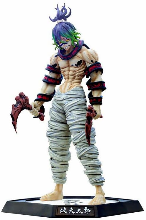 Anime Kisatsutai Gyutaro Action Figure, Upper Moon Six Character, Multi Color, PVC, 30 CM, Ages 5+