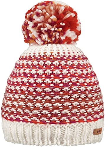 Barts Damen Myonet Beanie Mütze, burgunderfarben, Einheitsgröße