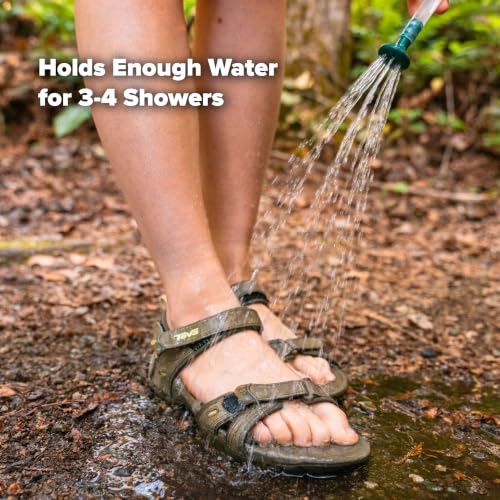Ducha portátil para campamento Coghlan's, con calentamiento solar, bolsa de ducha para exteriores miniatura 3