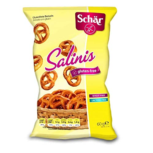 Schär Salinis Mini Pretzels Gluten 60G Lot De 4