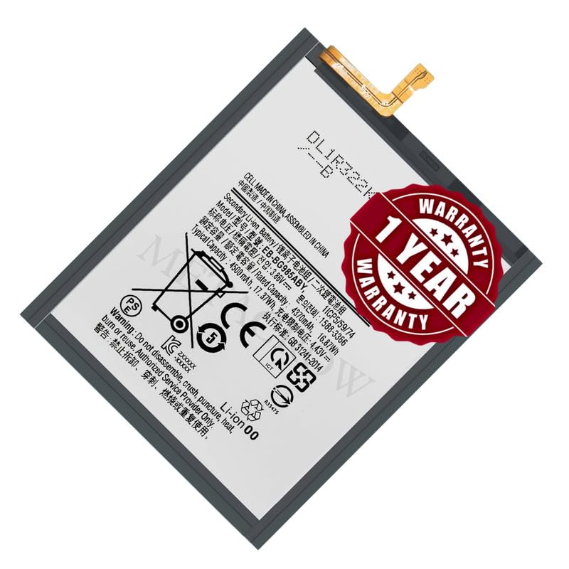 Image of Original EB-BG985ABY Battery Compatible for Samsung Galaxy S20+ (4G /5G) - (4500mAh) - 1 Year Warranty JK1