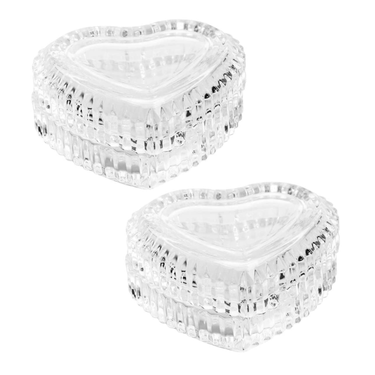 Présent mariage original boîte à bijoux en verre cadeau femme