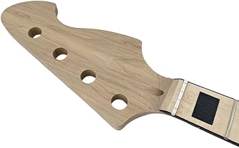 Amazon | エレキベースギターネック、34インチスケール22