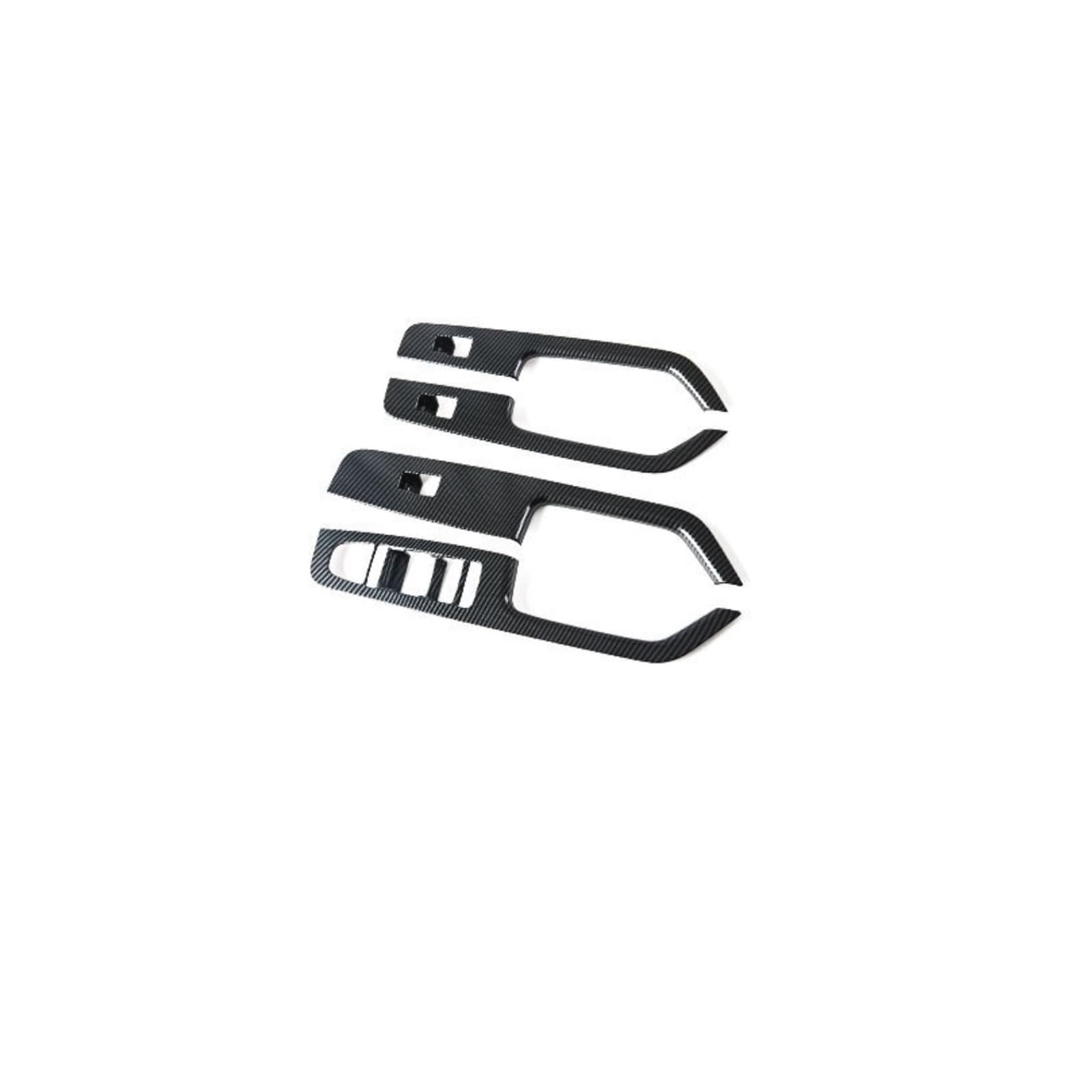 QBKGMEWCA Window Lift Panel Shark Door Glass Switch Interior Modification Kit Trim Compatible for BYD SHARK6(Type2)