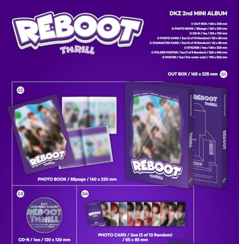 DKZ Reboot le coffret CD parfait à offrir avec deux versions et deux posters - 2