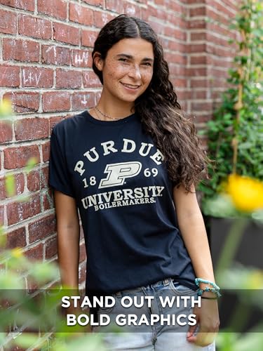 JanSport NCAA Officially Licensed Graduate Short Sleeve T Shirt for Women, Soft & Breathable Cotton-Polyester Blend Crewneck T Shirt with Graphic Detailing, Everyday University Fan Apparel - image 6