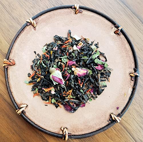 Refreshing Mint Infused Tea With 5 All-Natural Ingredients - A Perfectly Mixed Herbal Blend #TOP6