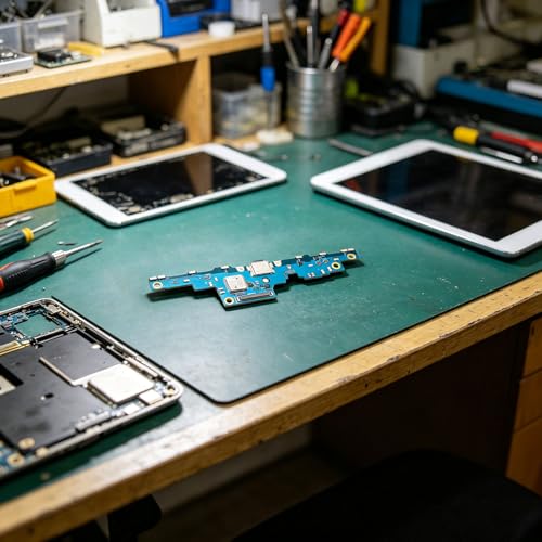 Puerto de carga USB para tableta recambio de interfaz y placa de reparación 7