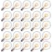 Goothy Clear Globe G40 Screw Base Light Bulbs Replacement 1.5-Inch, E12 Base, 25 Pack