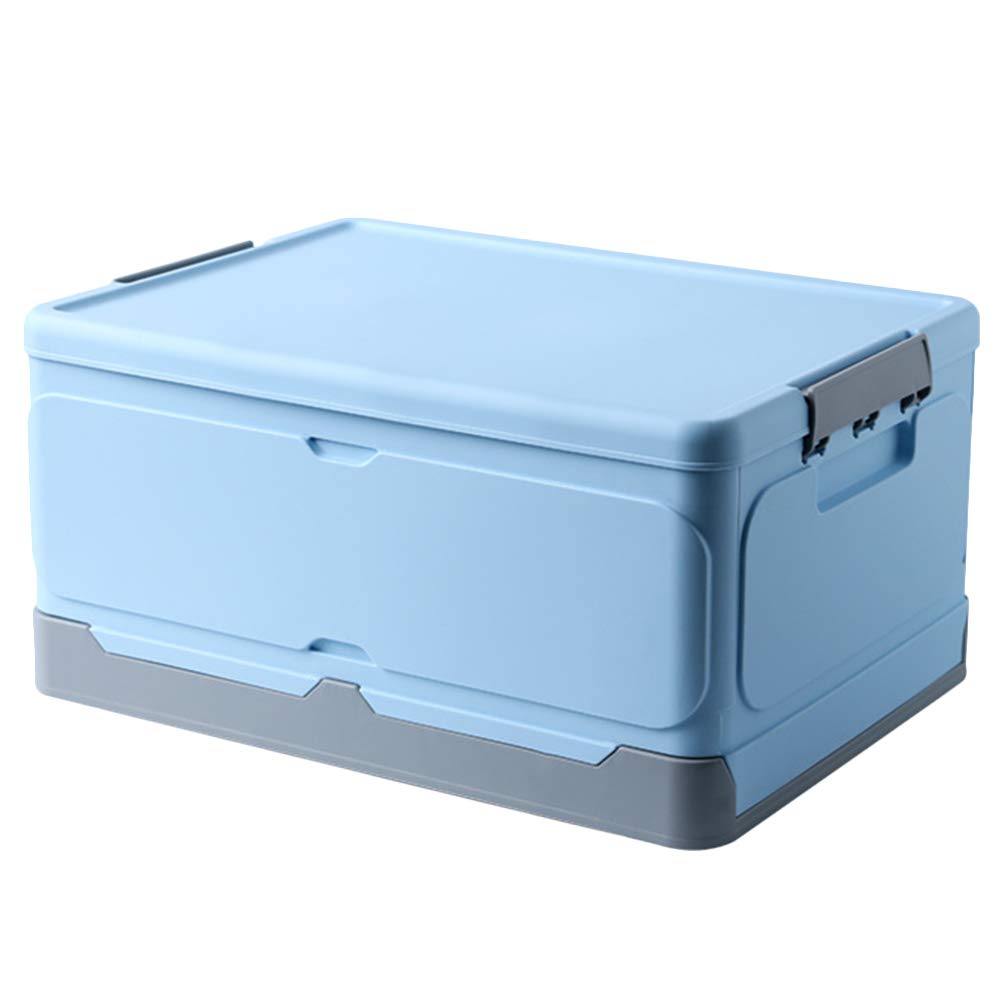 Faltbare Aufbewahrungsbox mit Deckel 1 Stück Pp Blau