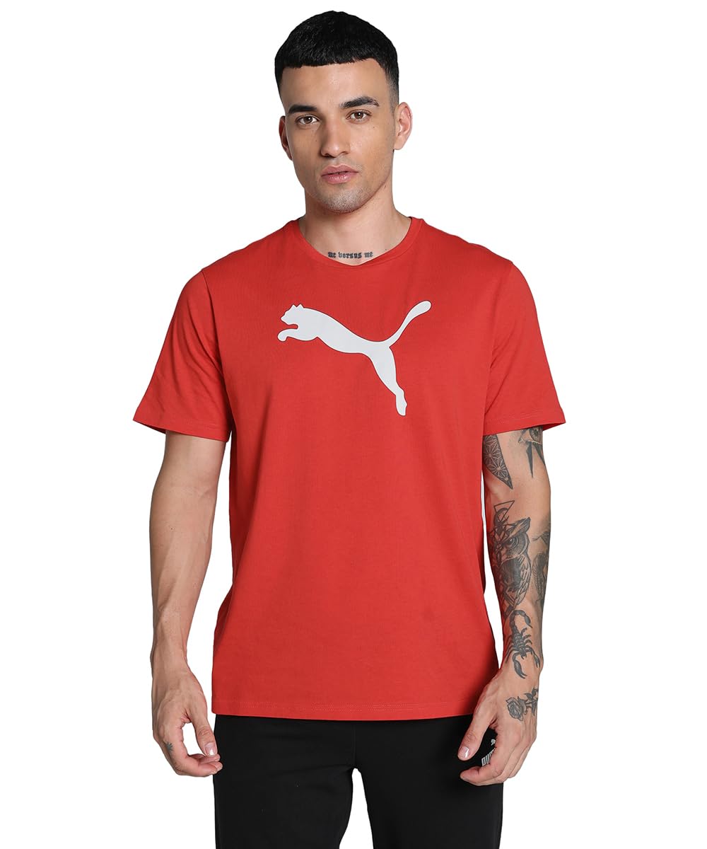 puma Men's Cotton Regular Fit T-Shirt-picture-29