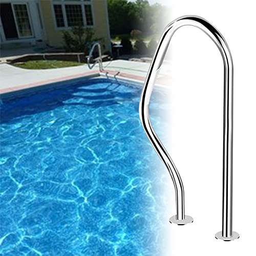Barandilla para piscina de acero inoxidable para acceso miniatura 1