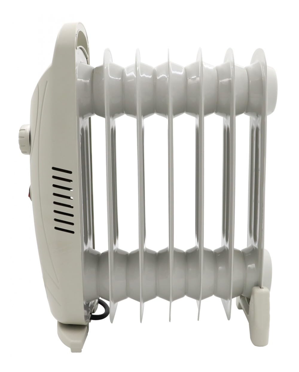 RADIATORE OLIO 7 elementi, 700 W. Consumo minimo, calore massimo in un piccolo spazio. Arresto di sicurezza in caso di surriscaldamento
